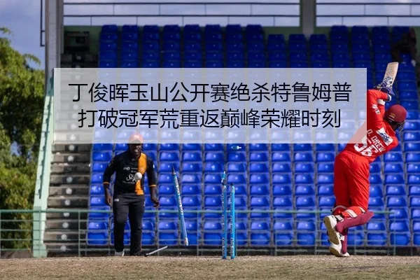 丁俊晖玉山公开赛绝杀特鲁姆普 打破冠军荒重返巅峰荣耀时刻